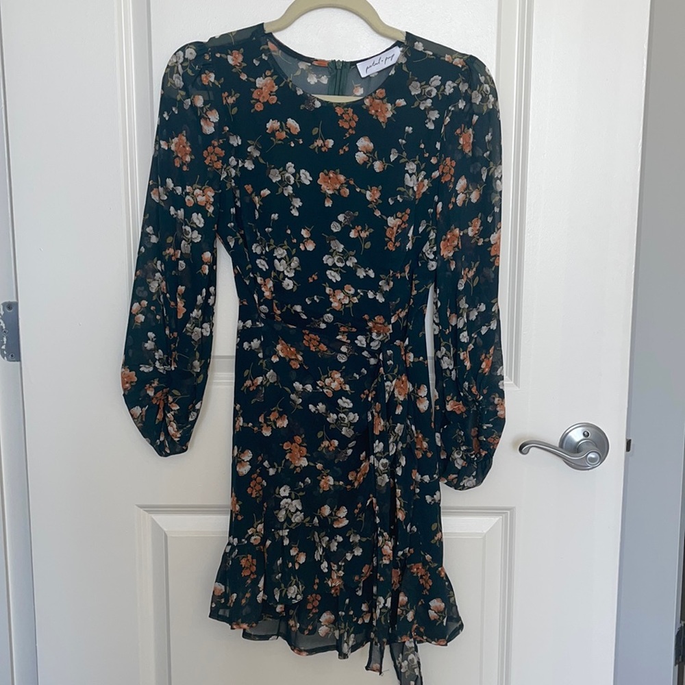 Petal and pup tie waist dress